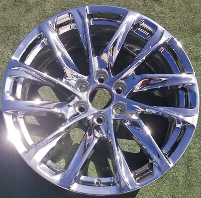 Factory Chrome Cadillac Escalade 22 inch Wheel Yukon Tahoe OEM GM ...