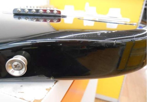 Fender Japan Electric Guitar Stratocaster Black ST-STD Used Shipping From Japan - Picture 20 of 21