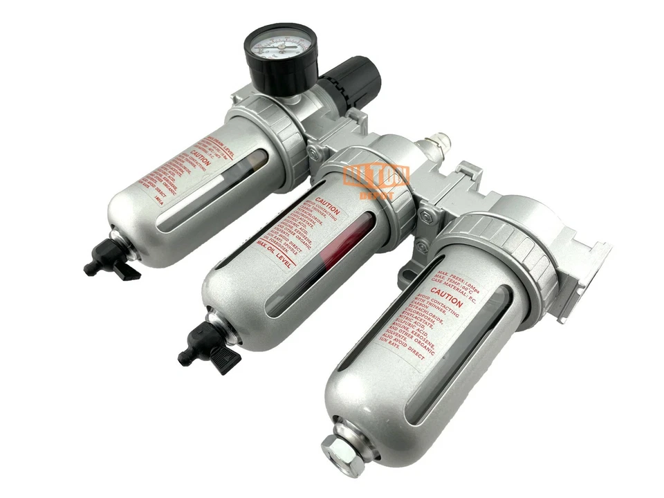 1/4" Compressed Air Filter Regulator/Desiccant Dryer Good For Plasma cutter - Image 3 of 4