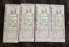 4 Bausch + Lomb Bio True Multi-Purpose Solution 10oz -exp: 3/26