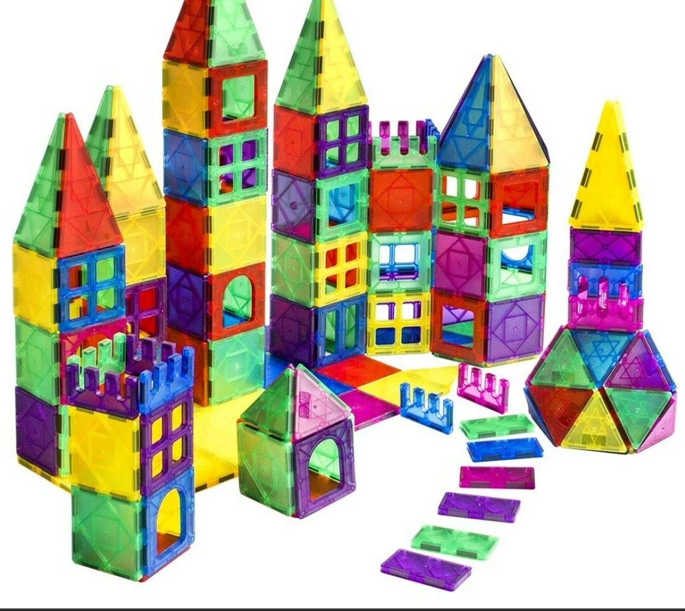 Idoot Magnetic Blocks For Boys And Girls With Storage Bag. New In Box - Image 4 of 4