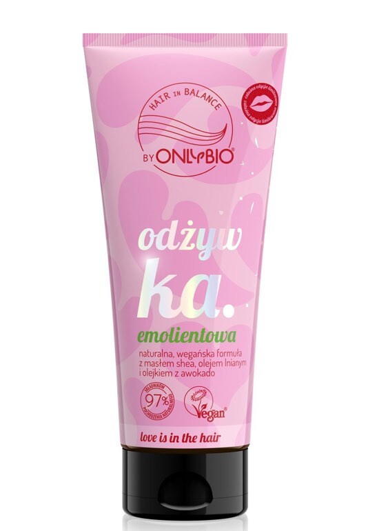 ONLY BIO LOVE HAIR Emollient conditioner, natural vegan 200ml
