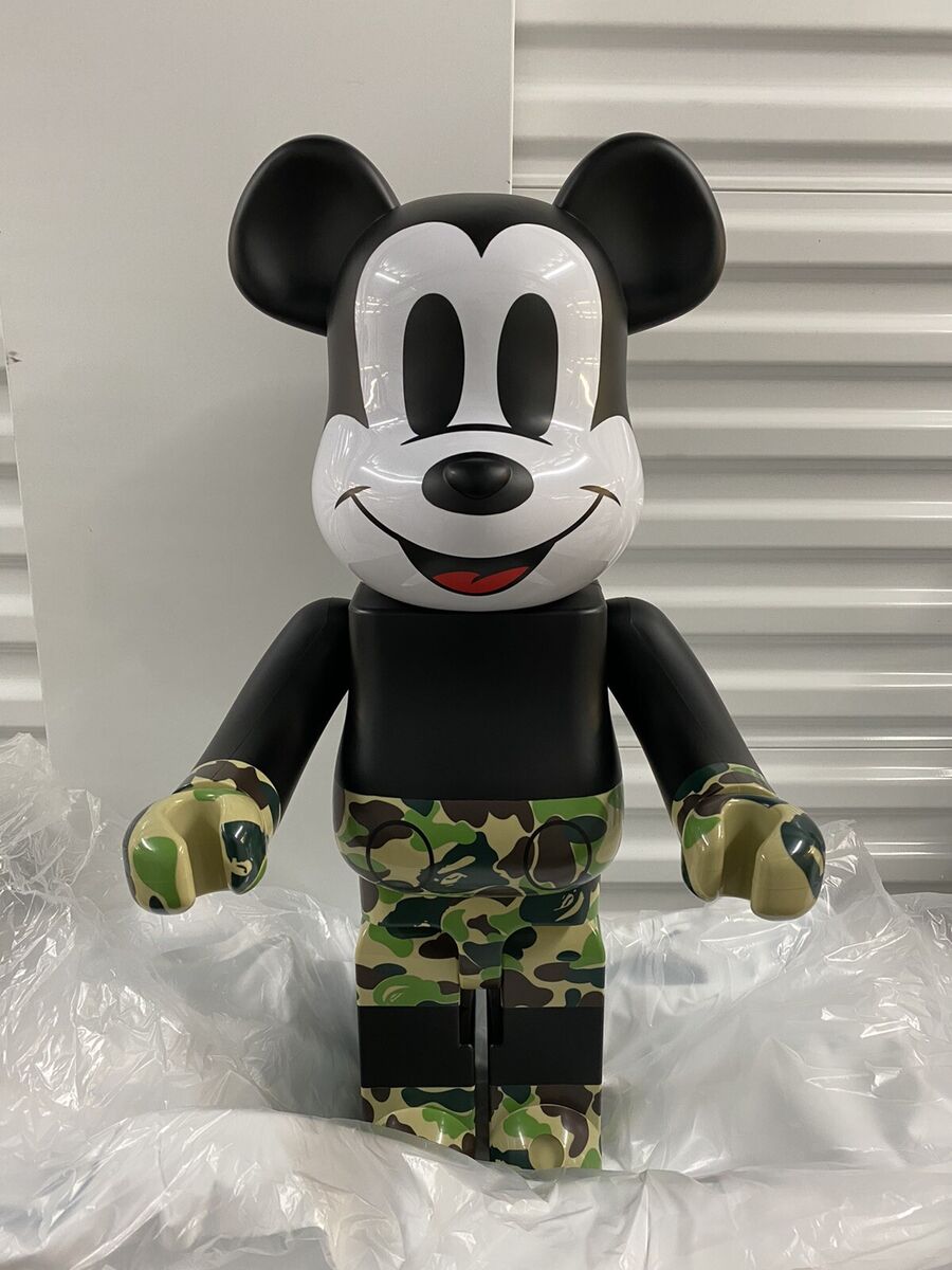 Bape Mickey Bundle (3-Piece Set) 1000% Be@rbrick Bearbrick Bape Mickey Bundle (3-Piece Set) 1000% Be@rbrick Bearbrick