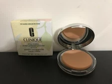 Clinique Stay Matte Sheer Pressed Powder Oil Free # 101 Invisible Matte 0.27oz 