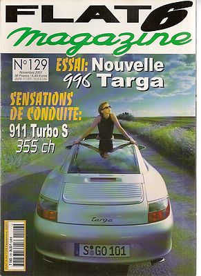 FLAT 6 129 PORSCHE 996 KENNZEICHEN 964 TURBO S 355PS 964 RS 3.6 356 SC 911 TURBO CABRI