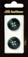 Dill Buttons ~ (1254) - 3/4" - 2 ct