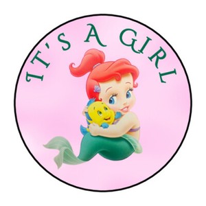 little mermaid baby shower favors