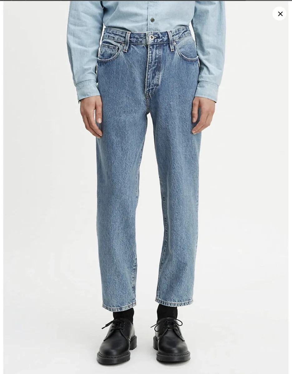 Levi's 501 cropped taper cheap jeans