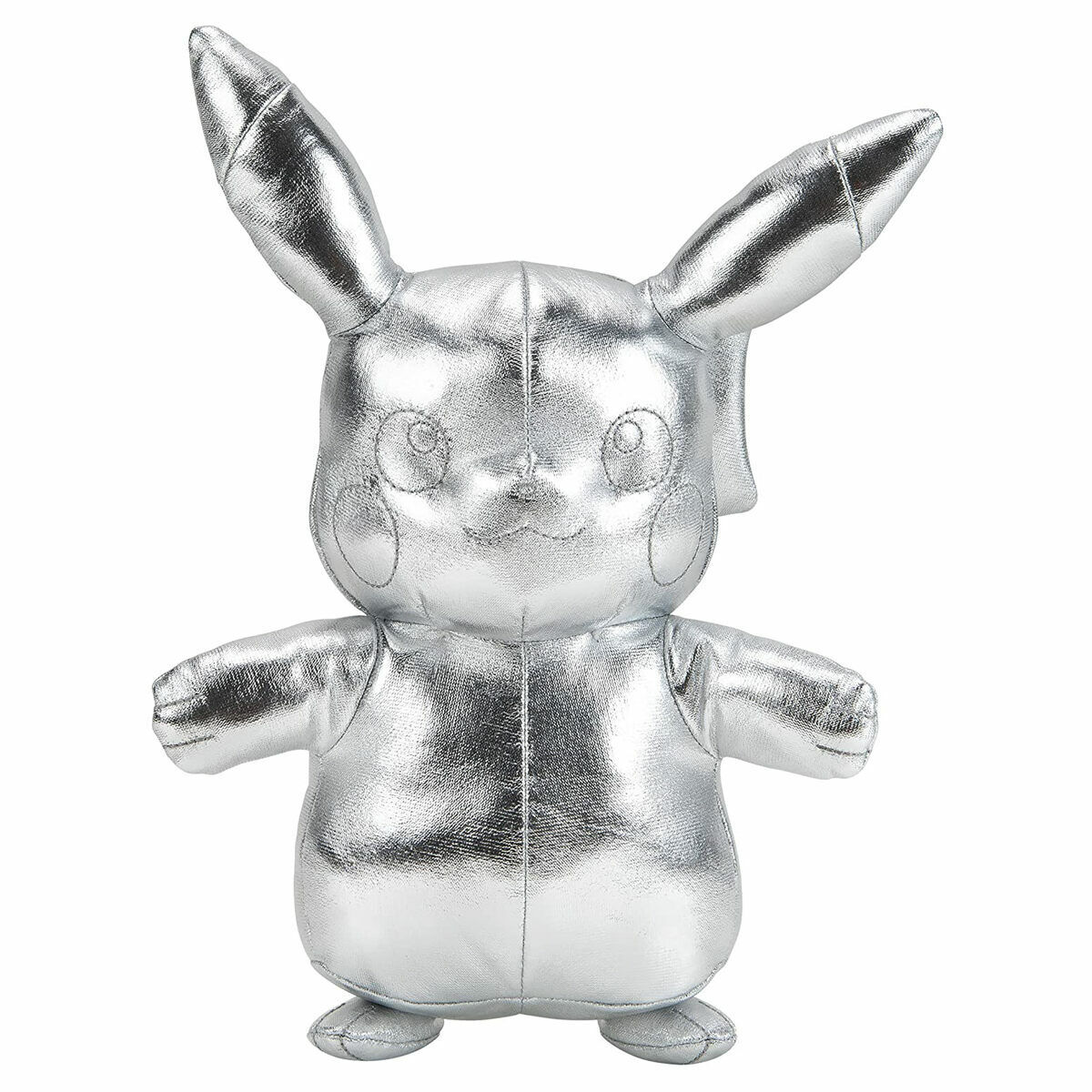  Pokémon 8 Silver Pikachu 25th Anniversary Plush