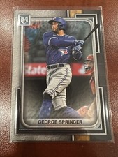 George Springer 2023 Topps Museum Collection Base Toronto Blue Jays #50