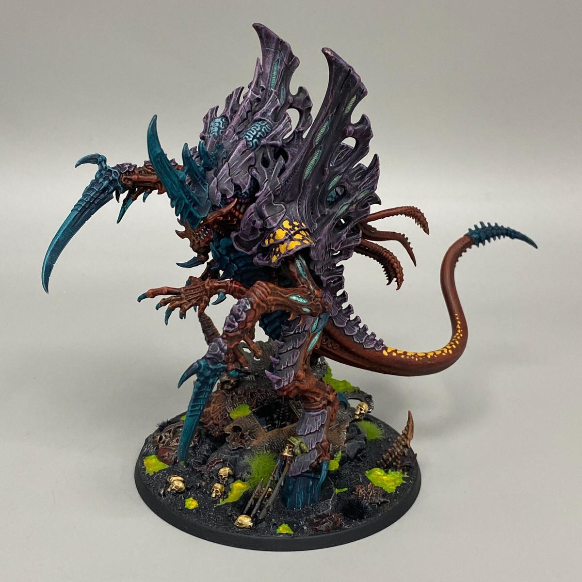 Grande Armée Tyranids Léviathan Peinte - Flotte De Ruche Norn - Warhammer 40K