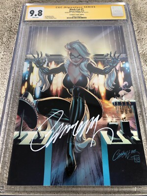 Black Cat 1 CGC SS 9.8 Campbell 1:500 Virgin Variant Cover 8/19 | eBay