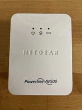 Netgear XWN5001 Powerline AV500 WiFi Wireless Network Range Extender 