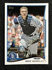 NICK HUNDLEY #37 2014 Topps Baseball QTY San Diego Padres