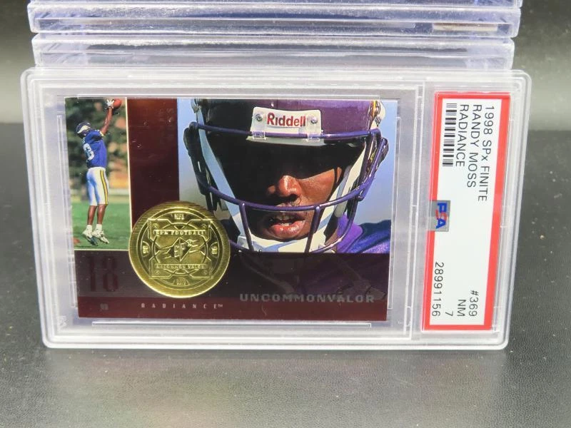 Randy Moss SPx Finite Radiance #369 Base