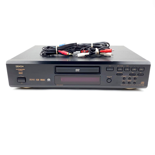 Denon DVD2200 AV Super Audio CD Player Dolby Digital DVD Tested