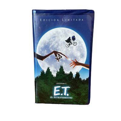 E.T Vhs Spanish Version (1982 Film)