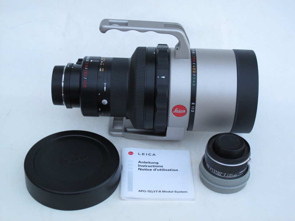 RARE Leica 280mm f:2.8 ROM APO TEYLT R module with 1.4x extender, US ...