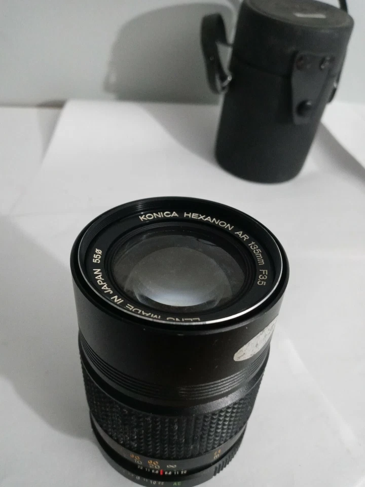 Konica Hexanon AR135mm F3.5 Lens Japan With Case - Image 3 of 4
