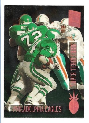 1994 Topps Stadium Club Philadelphia Eagles Super Team Card #22