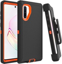For Samsung Galaxy Note 10 10 Plus Heavy Duty Shockproof Case Cover With Clip