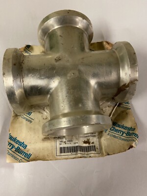 Waukesha Cherry Burrell,137-4003 304SS,3'' Cross Fitting