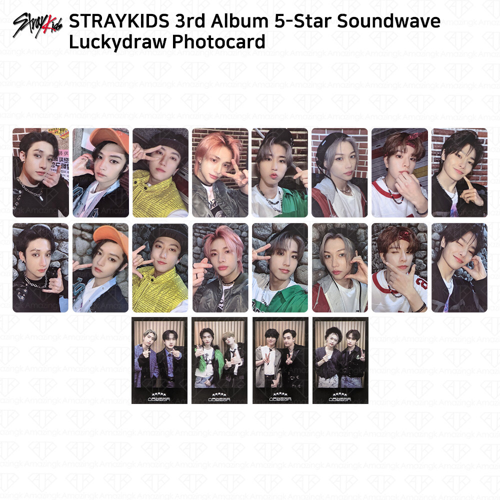 straykids アイエン soundwave3.0 4.0 STRAY KIDS SKZ ALBUM ROCK-STAR SOUNDWAVE 1ST POP - UP