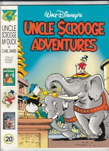 Walt Disney's Uncle Scrooge Adventures in Color #20 Gladstone 1997 Carl Barks - Picture 1 of 2