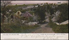 GRAND PRE LAND OF EVANGELINE  N.S.UDB  HCPC  POSTCARD   1906   REF: DUN 104