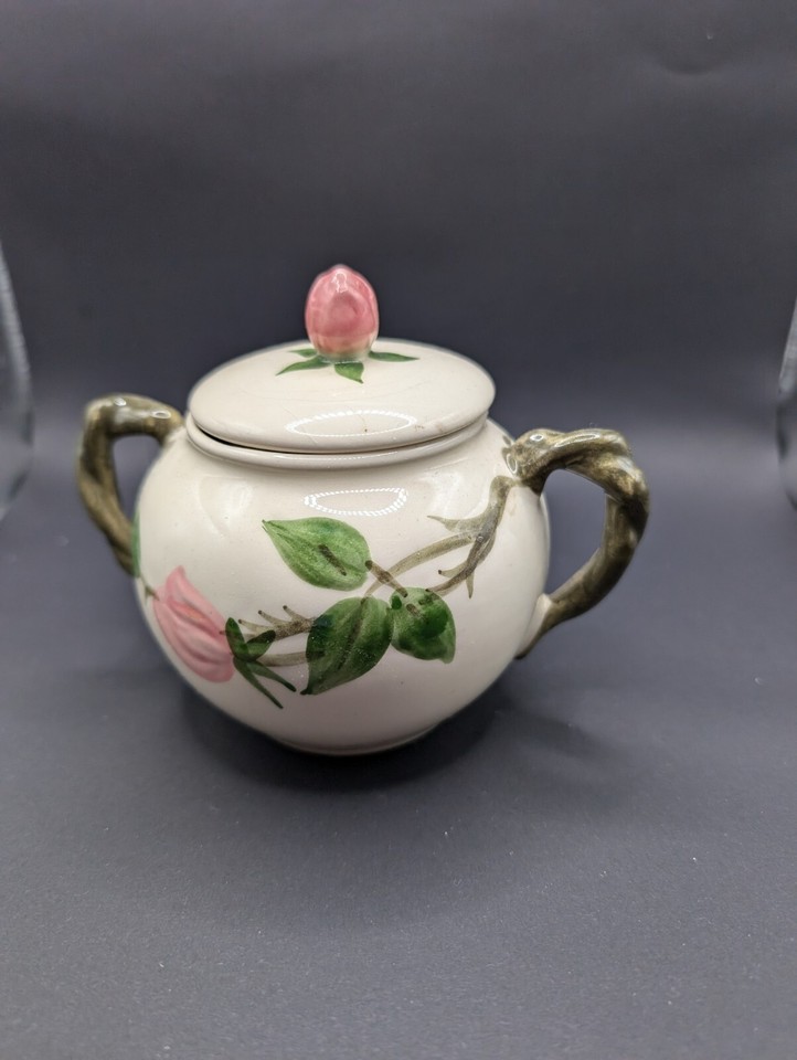 Franciscan Ware Desert Rose Sugar Bowl California USA eBay