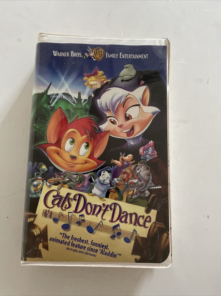 Cats Don't Dance (VHS, 1997) Clamshell Scott Bakula Jasmine Guy