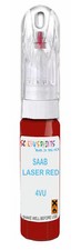 Touch Up Pen For Saab Viggen Laser Red Code 4Vu Paint Scratch Stone Repair