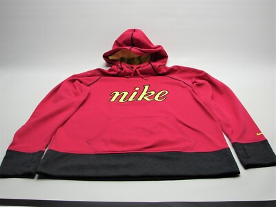 neon pink and green XL nike womens hoodie