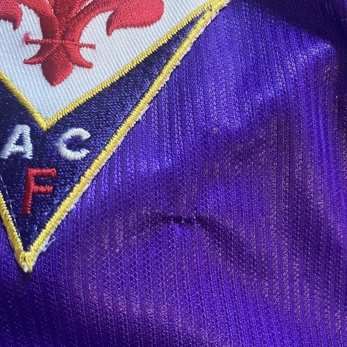 Vintage Reebok Fiorentina 1995- 1997 Serie A soccer jersey Batistuta Blokecore - Picture 9 of 9