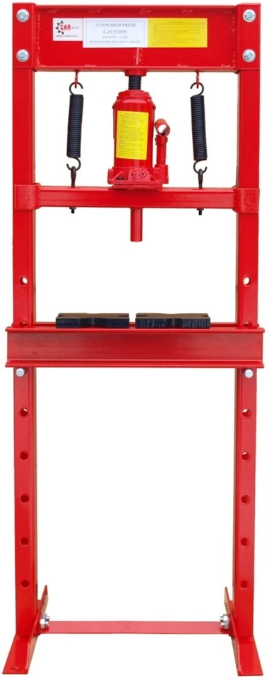 Werkstattpresse 12T Hydraulikpresse + Druckstücksatz 52-tlg. – Rahmenpresse - Bild 4 von 4