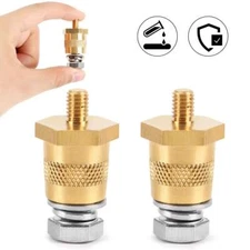 1Pair Battery Pole Adapter Terminal Connector Fittings M6 M8 Thread Post Adapter