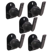 5 Surround sound speaker brackets Wall mount for Bose - Set of 5 black brackets
