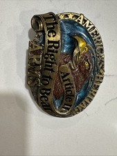 Right To Bear Arms Belt Buckle