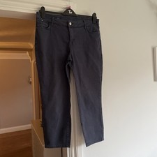 Crew Clothing Dark Blue Cropped Jeans Size 16