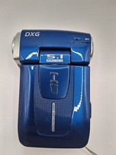 DXG-579V HD 2.4 LCD Blue Digital Video Camera USB Untested F 3.2 / 7.5mm 4x Zoom