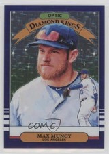 2019 Panini Donruss Optic Diamond Kings Purple Stars Prizm 48/125 Max Muncy 0a7
