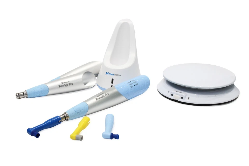 Cordless Hygiene Handpiece. Pedal, 3 sleeves and fits any prophy angles Hygiene+ - Image 3 of 4