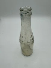Vintage Pride Of Long Island Tomato Catsup Bottle Glass