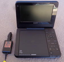 SONY DVP-FX750 7 PORTABLE DVD PLAYER W/CAR CH...