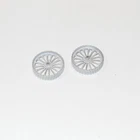 Matchbox Lesney Yesteryear  1a Allchin Steam Engine Rear Wheels Pair