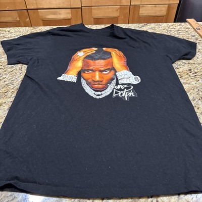 Young Dolph Signature Rap Hip Hop Black Unisex T-shirt Men s Large CSG Shirt Cpx