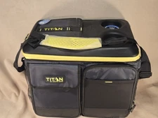 Titan by Arctic Zone 30 Can Zipperless Soft Cooler, Ocean Blue, 25 QT