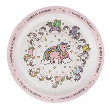 Unicorn Plate Children's Tableware Dining Melamine