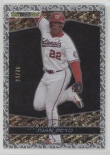 2021 Update Topps Black Gold Platinum Anniversary 24/70 Juan Soto #BG-2 06bg