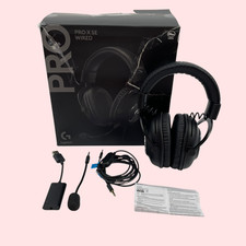 Logitech G Pro X SE Wired Gaming Headset DTS 7.1 Black - 981-001469 US8273